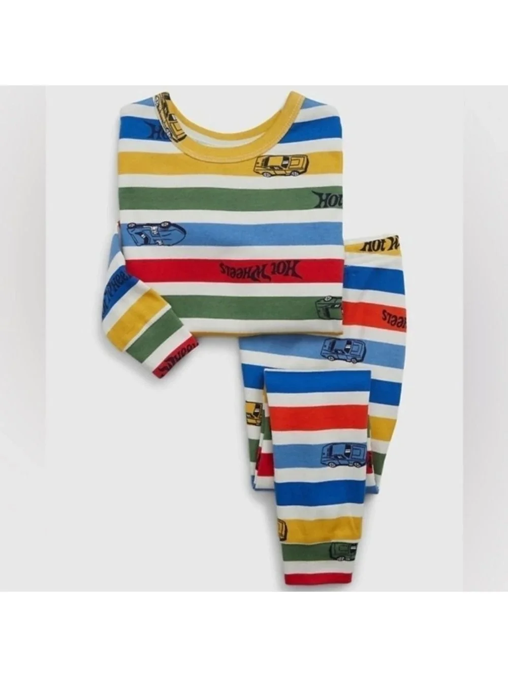 babyGap | Hot Wheels 100% Organic Cotton PJ Set